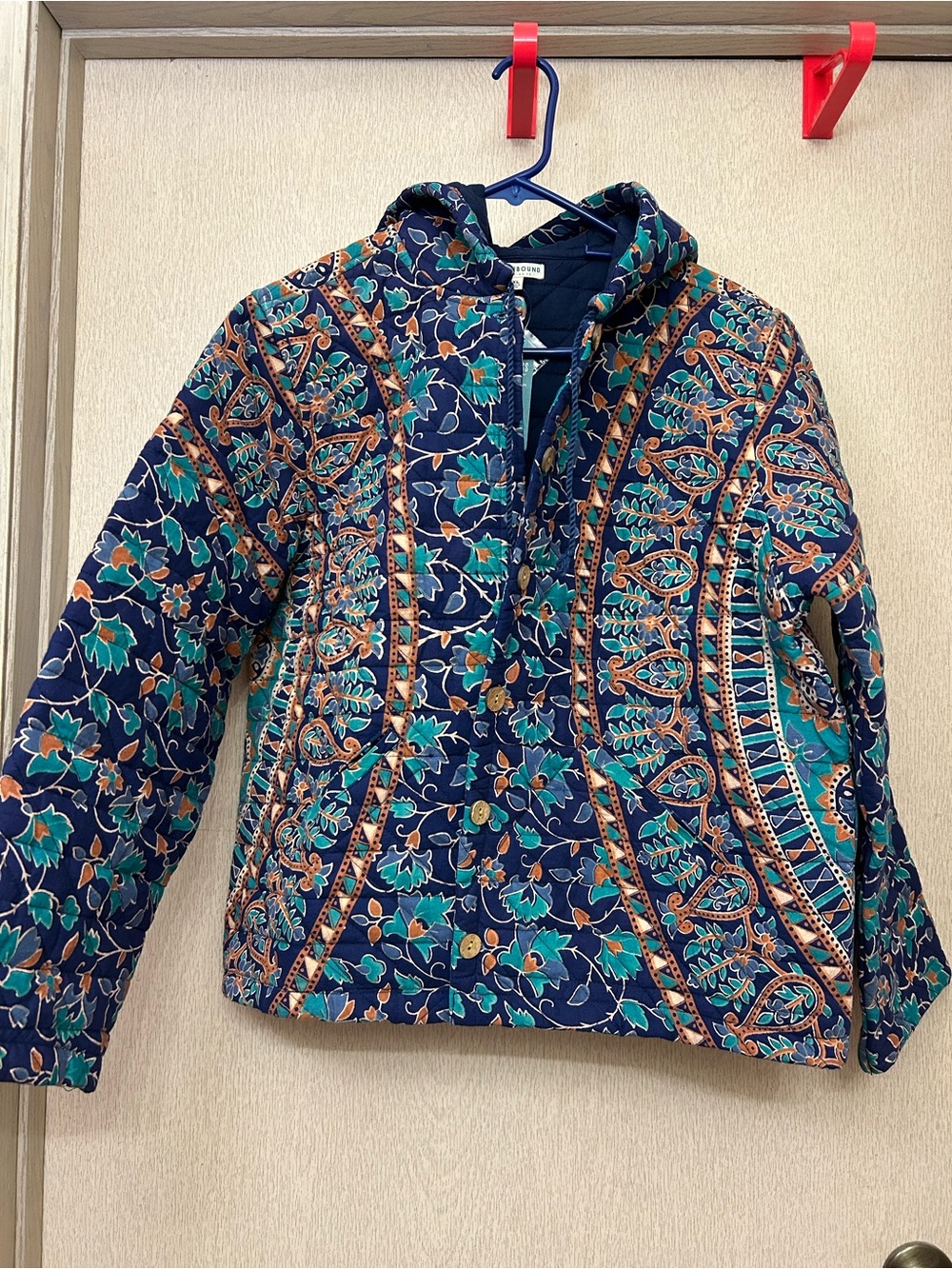 Earthbound Trading Co - Boundless Quilted Button Jacket - Size XL NWT